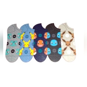 Pokemon No-Show Socks Novelty Socks